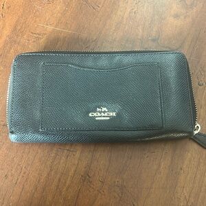 Coach leather wallet